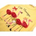 Футболка дитяча Breeze з фламінго і капрі (13490-98G-yellow)