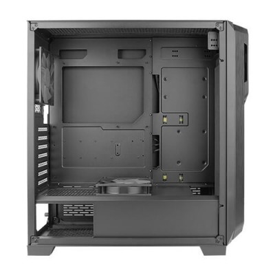 Корпус Antec DP502 FLUX Gaming, MidT,2xUSB3.0,2x120+3x120ARGBмм,скло(бічна панель)без БЖ,чорний
