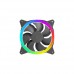 Корпус Antec DP502 FLUX Gaming, MidT,2xUSB3.0,2x120+3x120ARGBмм,скло(бічна панель)без БЖ,чорний