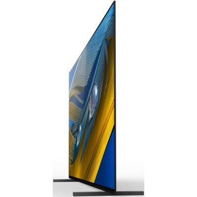 Телевiзор 55" OLED 4K Sony XR55A80JCEP Smart, Android, Titanium