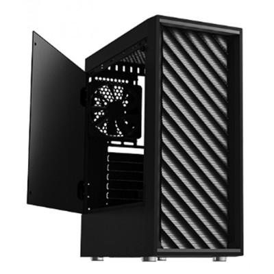 Корпус Zalman T7, MidT, 2xUSB2.0, 1xUSB3.0, 2x120мм, акрил (бічна панель), без БЖ, чорний