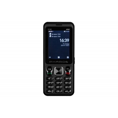 Мобільний телефон 2E E182 2.4&quot; 2SIM, 1700мА•год, чорний