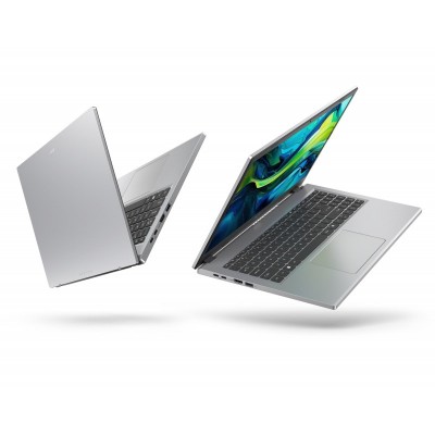 Ноутбук Acer Aspire Go AG15-41P 15.6" FHD IPS, AMD R7-7735HS, 16GB, F1TB, UMA, Lin, сріблястий Ноутбук Acer Aspire Go AG15-41P 15.6" FHD IPS, AMD R7-7735HS, 16GB, F1TB, UMA, Lin, сріблястий