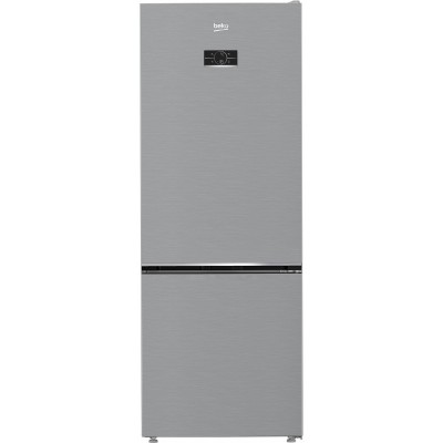 Холодильник Beko з нижн. мороз., 192x70x74.5, xолод.відд.-340л, мороз.відд.-150л, 2дв., D, NF, дисплей, HarvestFresh, нерж