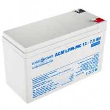Батарея до ДБЖ LogicPower LPM MG 12В 7.5Ач (6554) Батарея до ДБЖ LogicPower LPM MG 12В 7.5Ач (6554)
