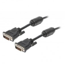 Кабель мультимедійний DVI to DVI 24+1pin, 1.8m Viewcon (VD 106-1,8м.)
