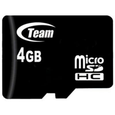 Карта пам'яті Team 4GB microSD Class 10 (TUSDH4GCL1002)