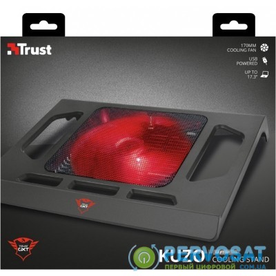 Trust GXT 220 Kuzo (17.3&quot;) RED LED BLACK