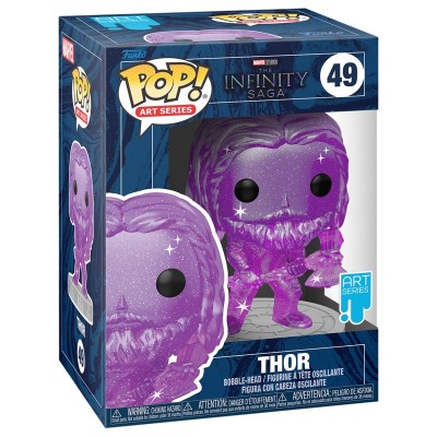 Фігурка Funko POP! Art Series Bobble Marvel Infinity Saga Thor Purple w/Case 57618