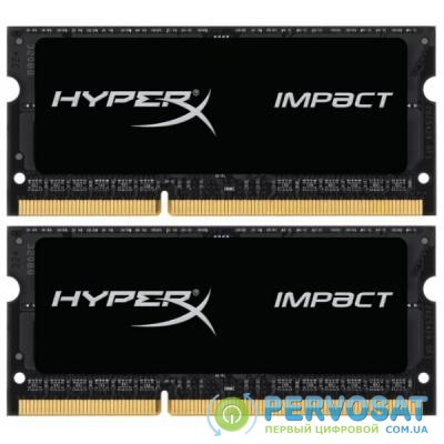 Модуль памяти для ноутбука SoDIMM DDR3L 16GB (2x8GB) 1600 MHz HyperX (Kingston Fury) (HX316LS9IBK2/16)