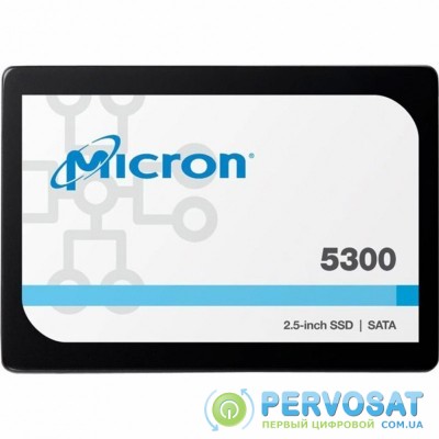 Накопитель SSD для сервера 240GB SATA 6Gb/s 5300 PRO Enterprise SSD, 2.5” 7mm Micron (MTFDDAK240TDS-1AW1ZABYY)