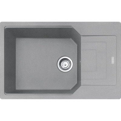 Кухонна мийка Franke Urban UBG 611-78 XL/114.0574.982/фраграніт/антибактеріальний захист/780х500х220/врізна, врівень зі стільницею/сірий камень