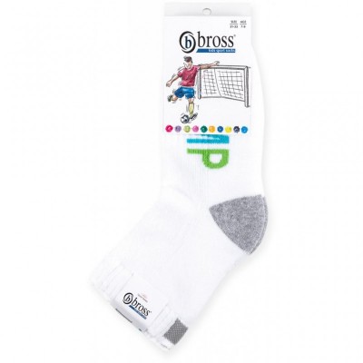 Шкарпетки Bross "Jump" з сірими вставками (11614-5-7B-gray)