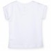 Футболка дитяча Haknur з квіточками і намистинками (5699-86G-white)