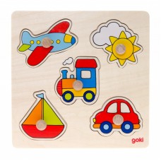 Пазл-вкладиш goki Моя перша подорож 57547 Пазл-вкладиш goki Моя перша подорож 57547