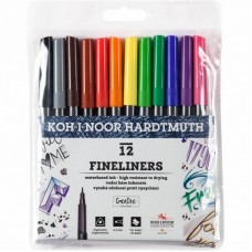 Лайнер Koh-i-Noor набір Асорті 0.3 мм пластик 12 шт (777012) Лайнер Koh-i-Noor набір Асорті 0.3 мм пластик 12 шт (777012)