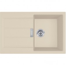 Мийка кухонна Franke Sirius 2 тектонайт, прямокут., з крилом, 780х500х200мм, чаша - 1, врізна, бежевий Мийка кухонна Franke Sirius 2 тектонайт, прямокут., з крилом, 780х500х200мм, чаша - 1, врізна, бежевий