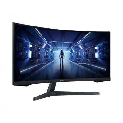 Монітор Samsung 34" Odyssey G5 C34G55TWW D-Sub, 2xHDMI, DP, VA, 3440x1440, 21:9, 165Hz, 1ms, CURVED Монітор Samsung 34" Odyssey G5 C34G55TWW D-Sub, 2xHDMI, DP, VA, 3440x1440, 21:9, 165Hz, 1ms, CURVED
