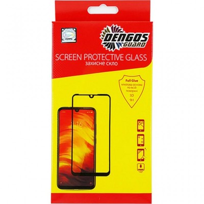 Стекло защитное DENGOS Full Glue Samsung Galaxy S20 FE, black frame (TGFG-154)