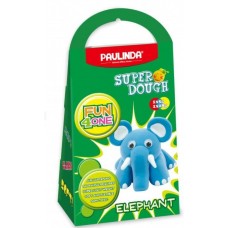 Маса для ліплення Paulinda Super Dough Fun4one Слоник рухомі очі