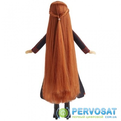 Кукла Hasbro Frozen Холодное сердце 2 Анна с аксессуарами для волос (E6950_E7003)