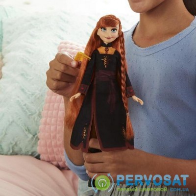 Кукла Hasbro Frozen Холодное сердце 2 Анна с аксессуарами для волос (E6950_E7003)