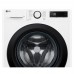 Пральна машина LG фронтальна, 9кг, 1200, A, 48см, дисплей, пара, інвертор, білий