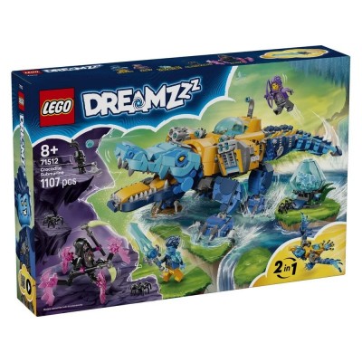 Конструктор LEGO DREAMZzz Підводний човен-крокодил