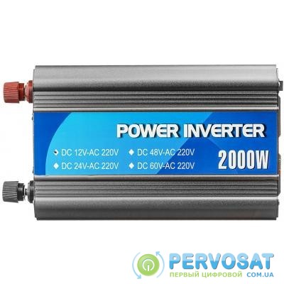 Автомобильный инвертор 12V/220V 1000W PORTO (MND-1000)