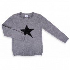 Кофта Breeze із зіркою (T-109-128G-gray) Кофта Breeze із зіркою (T-109-128G-gray)
