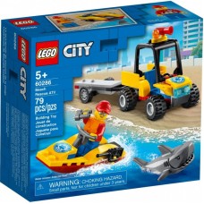 Конструктор LEGO City Great Vehicles Всюдихід пляжних рятувальників 79 детале (60286) Конструктор LEGO City Great Vehicles Всюдихід пляжних рятувальників 79 детале (60286)