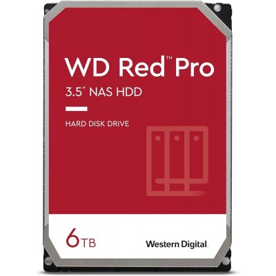 Жорсткий диск WD 6TB 3.5&quot; 7200 256MB SATA Red Pro NAS