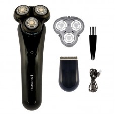 Бритва електр. Remington роторна X5 Limitless X,  бритв.головок-3, от сети, сух.+волог., тример, водонепрон., швид. зарядка, чорний