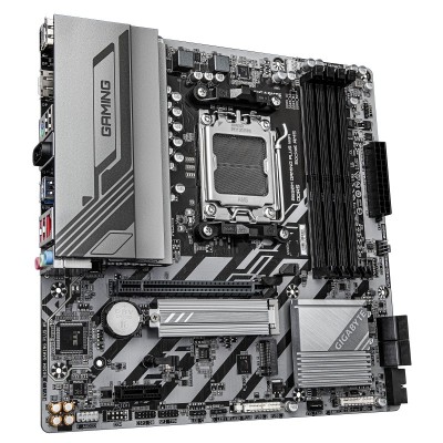 Материнська плата GIGABYTE B650M GAMING PLUS WF sAM5 B650 4xDDR5 M.2 HDMI DP Wi-Fi BT mATX