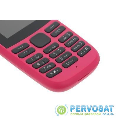 Мобильный телефон Nokia 105 DS 2019 Pink (16KIGP01A01)