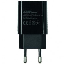 Зарядний пристрій Florence 1USB 2A + microUSB cable black (FL-1020-KM) Зарядний пристрій Florence 1USB 2A + microUSB cable black (FL-1020-KM)