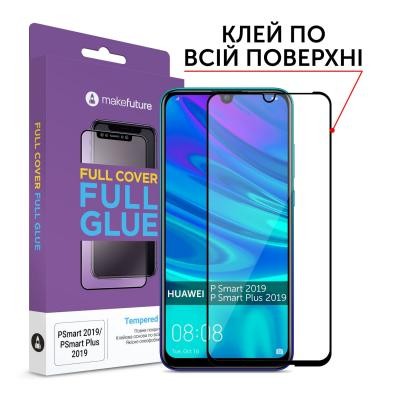 Стекло защитное MakeFuture Huawei P Smart/P Smart+ 2019 Full Cover Full Glue (MGF-HUPS19)