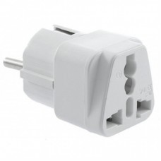 Перехідник Atcom UK/US-розетка - Евро-вилка (17441) Перехідник Atcom UK/US-розетка - Евро-вилка (17441)