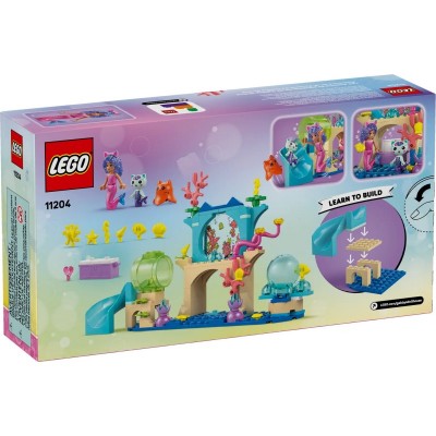 Конструктор LEGO Gabby's Dollhouse Акваріумні пригоди русалоньки Ґаббі