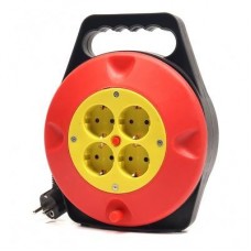 Мережевий подовжувач PowerPlant на катушке 10 м, 4 розетки (JY-2002/10) (PPRA10M100S4) Мережевий подовжувач PowerPlant на катушке 10 м, 4 розетки (JY-2002/10) (PPRA10M100S4)