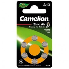 Батарейка PR48 / A13 Zinc-Air * 6 Camelion (A13-BP6) Батарейка PR48 / A13 Zinc-Air * 6 Camelion (A13-BP6)