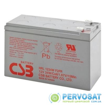 Батарея к ИБП CSB 12В 9Ач (HRL1234WF2FR) (HRL1234WF2FR)