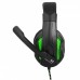 Наушники GEMIX N2 LED Black-Green Gaming