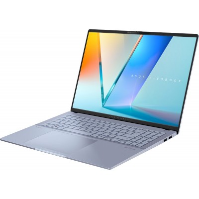 Ноутбук ASUS Vivobook S 16 S5606CA-RI142W 16" 3K OLED, Intel Ultra 7 255H, 32GB, F1TB, UMA, Win11, Блакитний