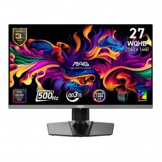 Монітор MSI 26.5" MAG 272QP QD-OLED-X50 2xHDMI, DP, USB-C, Audio, QD-OLED, 2560x1440, 500Hz, 0.03ms, DCI-P3 99%, FreeSync, Pivot, HDR500