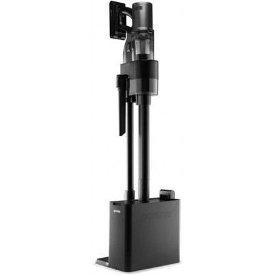 Пилосос Gorenje бездротовий, 190Вт, конт пил -0.6л, автон. робота до 60хв, HEPA, підсвічування, індикатор, турбощітка, антрацит