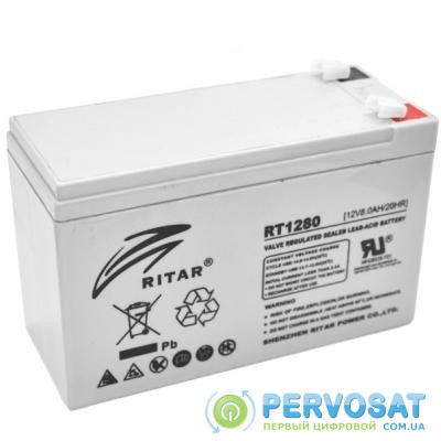 Батарея к ИБП Ritar AGM RT1280, 12V-8Ah (RT1280)