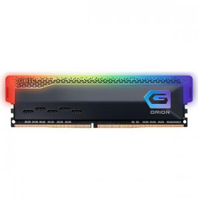 Модуль памяти для компьютера DDR4 8GB 3600 MHz Orion RGB Titanium Gray GEIL (GOSG48GB3600C18BSC)