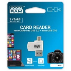 Зчитувач флеш-карт GOODRAM AO20-MW01R11 Зчитувач флеш-карт GOODRAM AO20-MW01R11