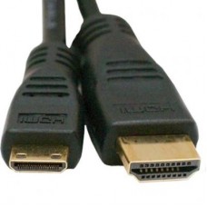 Кабель мультимедійний HDMI A to HDMI C (mini), 2.0m Atcom (14156) Кабель мультимедійний HDMI A to HDMI C (mini), 2.0m Atcom (14156)